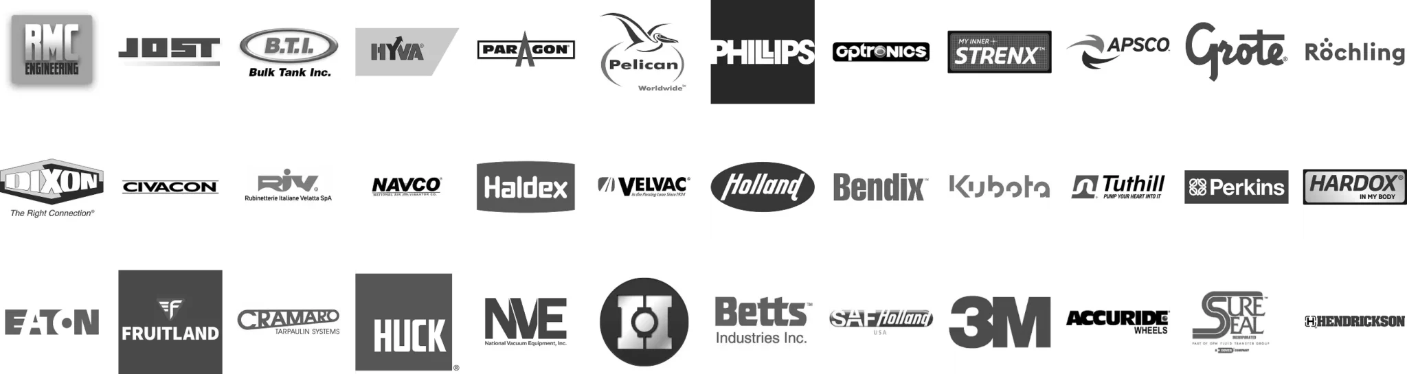 Brands stocked by IKON Trailers